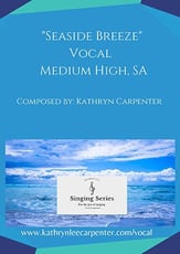 Seaside Breeze Unison choral sheet music cover